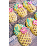 Pineapple bath bomb