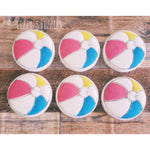 Beach ball bath bomb