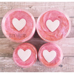 Pink sugar whipped sugar scrub