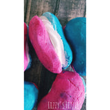 Jelly bean double bubble bar with bubble frosting