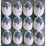 Dino egg bath bomb