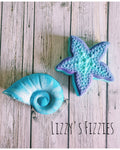 Starfish and Seashell Bath Bombs