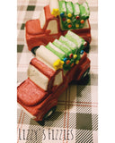 Christmas Red Truck bath bomb