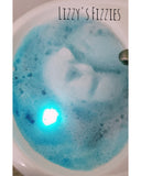 Christmas lightbulb bath bomb