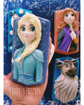 Snow Queen characters bath bombs